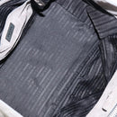 PRADA Studs Hand Bag Suede 2way Gray Silver Auth ep11562-18