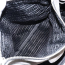 PRADA Studs Hand Bag Suede 2way Gray Silver Auth ep11562-25