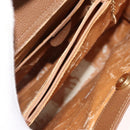 GUCCI Bamboo Hand Bag Suede Leather Beige Gold 002 123 0260 Auth ep11567-9