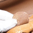 GUCCI Bamboo Hand Bag Suede Leather Beige Gold 002 123 0260 Auth ep11567-12