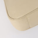 GUCCI Bamboo Hand Bag Leather 2way Beige Gold 001 2113 1577 Auth ep11569-16