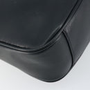 GUCCI Bamboo Hand Bag Leather 2way Navy Gold 001 1705 1638 Auth ep11570-10