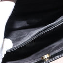 GUCCI Bamboo Hand Bag Leather Black Gold 002 1186 0260 Auth ep11571-15