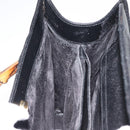 GUCCI Bamboo Hand Bag Leather Black Gold 002 1186 0260 Auth ep11571-17