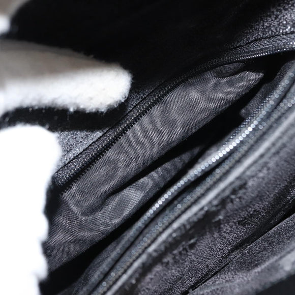 GUCCI Bamboo Hand Bag Leather Black Gold 002 1186 0260 Auth ep11571