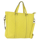 LOUIS VUITTON Damier Anfini Tadao PM 2Way Bag Bag Yellow N41393 LV Auth ep11572-1