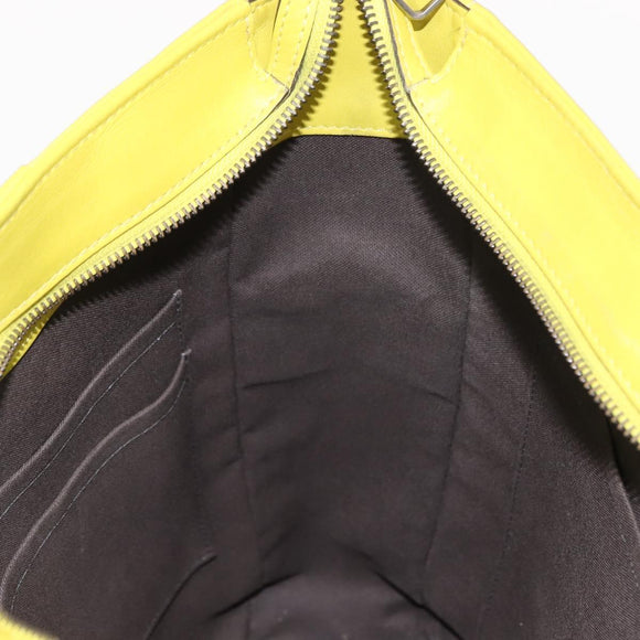 LOUIS VUITTON Damier Anfini Tadao PM 2Way Bag Bag Yellow N41393 LV Auth ep11572