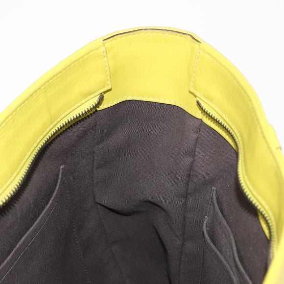 LOUIS VUITTON Damier Anfini Tadao PM 2Way Bag Bag Yellow N41393 LV Auth ep11572