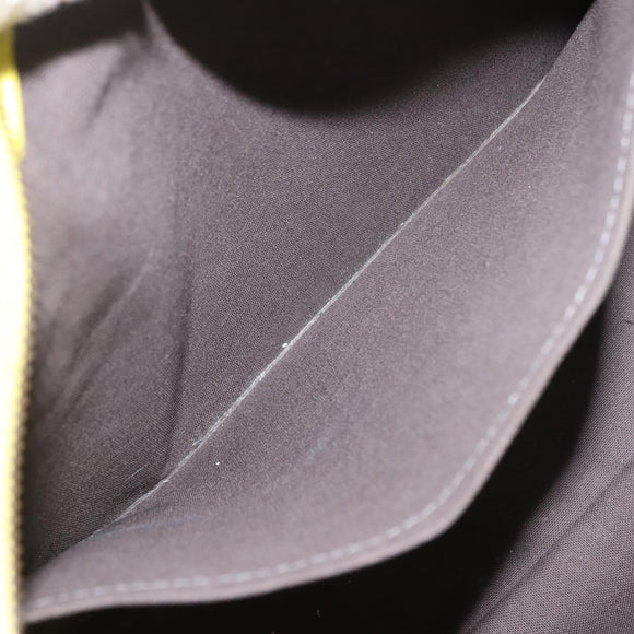 LOUIS VUITTON Damier Anfini Tadao PM 2Way Bag Bag Yellow N41393 LV Auth ep11572