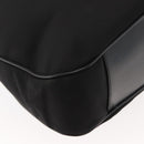 GUCCI Bamboo Hand Bag Nylon Black Silver 001 1577 3754 Auth ep11573-15