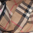 BURBERRY Hand Bag Leather Black Gold Auth ep11574-10