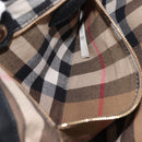 BURBERRY Hand Bag Leather Black Gold Auth ep11574-24