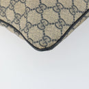 GUCCI GG Supreme Shoulder Bag PVC Navy 201446 Auth ep11575-15