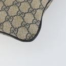 GUCCI GG Supreme Shoulder Bag PVC Navy 201446 Auth ep11575-16