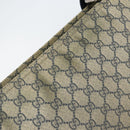 GUCCI GG Supreme Shoulder Bag PVC Navy 201446 Auth ep11575-9