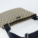 GUCCI GG Supreme Shoulder Bag PVC Navy 201446 Auth ep11575-6