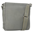 LOUIS VUITTON Taiga Roman MM Shoulder Bag Gray Gracie M32623 LV Auth ep11576-1