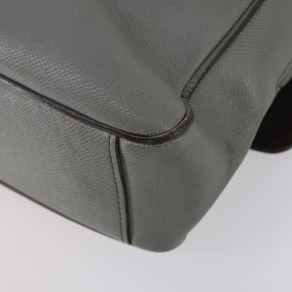 LOUIS VUITTON Taiga Roman MM Shoulder Bag Gray Gracie M32623 LV Auth ep11576