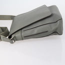 LOUIS VUITTON Taiga Roman MM Shoulder Bag Gray Gracie M32623 LV Auth ep11576-4