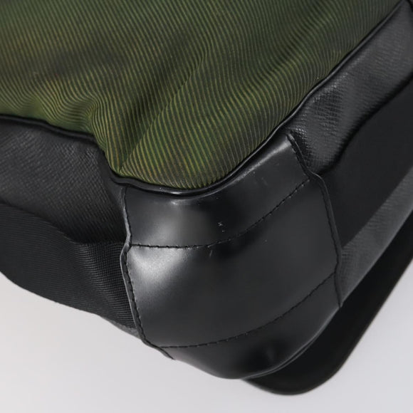 LOUIS VUITTON Taiga Victor Shoulder Bag Ardoise M30142 LV Auth ep11578