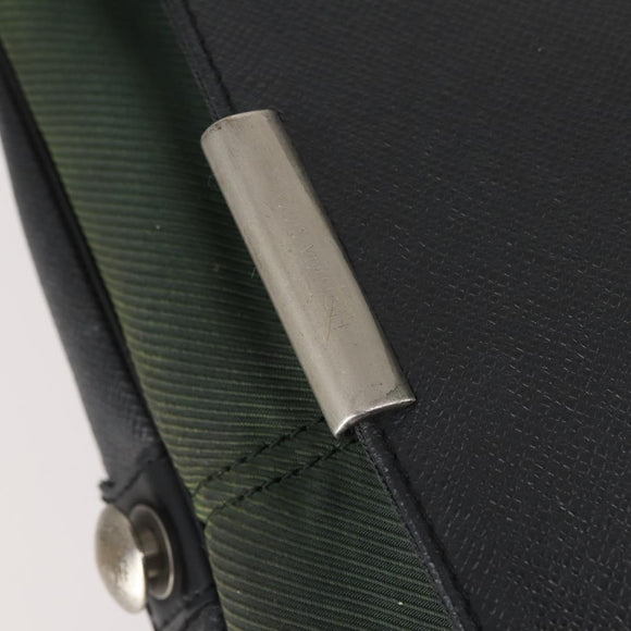 LOUIS VUITTON Taiga Victor Shoulder Bag Ardoise M30142 LV Auth ep11578