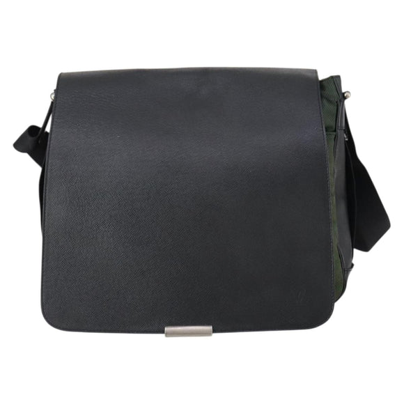 LOUIS VUITTON Taiga Victor Umhängetasche Ardoise M30142 LV Auth ep11578