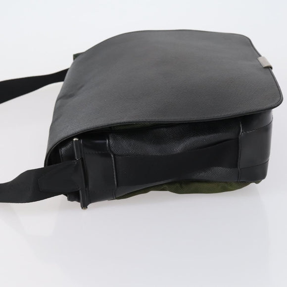 LOUIS VUITTON Taiga Victor Umhängetasche Ardoise M30142 LV Auth ep11578