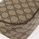 GUCCI GG Supreme Web Sherry Line Shoulder Bag PVC Beige 89 02 032 Auth ep11585-16