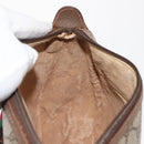 GUCCI GG Supreme Web Sherry Line Shoulder Bag PVC Beige 89 02 032 Auth ep11585-21