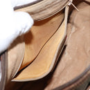 GUCCI GG Supreme Web Sherry Line Shoulder Bag PVC Beige 89 02 032 Auth ep11585-22