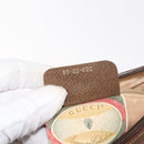 GUCCI GG Supreme Web Sherry Line Shoulder Bag PVC Beige 89 02 032 Auth ep11585-12