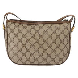 GUCCI GG Supreme Web Sherry Line Shoulder Bag PVC Beige 89 02 032 Auth ep11585 - 0