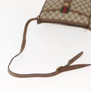 GUCCI GG Supreme Web Sherry Line Shoulder Bag PVC Beige 89 02 032 Auth ep11585-7