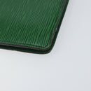LOUIS VUITTON Epi Montaigne 27 Clutch Bag Green M52654 LV Auth ep11589-16