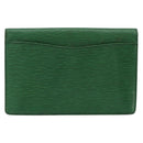 LOUIS VUITTON Epi Montaigne 27 Clutch Bag Green M52654 LV Auth ep11589-2