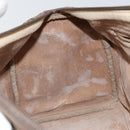 GUCCI GG Supreme Boston Bag PVC Beige Gold Auth ep11590-20