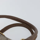 GUCCI GG Supreme Boston Bag PVC Beige Gold Auth ep11590-8