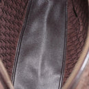 Christian Dior Trotter Canvas Hand Bag Brown Gold Auth ep11591-12