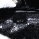 GUCCI Soho Shoulder Bag Enamel Black Auth ep11593-14