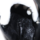 GUCCI Soho Shoulder Bag Enamel Black Auth ep11593-17