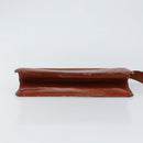 LOUIS VUITTON Epi Trousse Crete Pouch Brown M48403 LV Auth ep11597-6