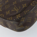 LOUIS VUITTON Monogram Saint Cloud GM Shoulder Bag M51242 LV Auth ep11602-17