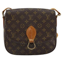 LOUIS VUITTON Monogram Saint Cloud GM Shoulder Bag M51242 LV Auth ep11602-13