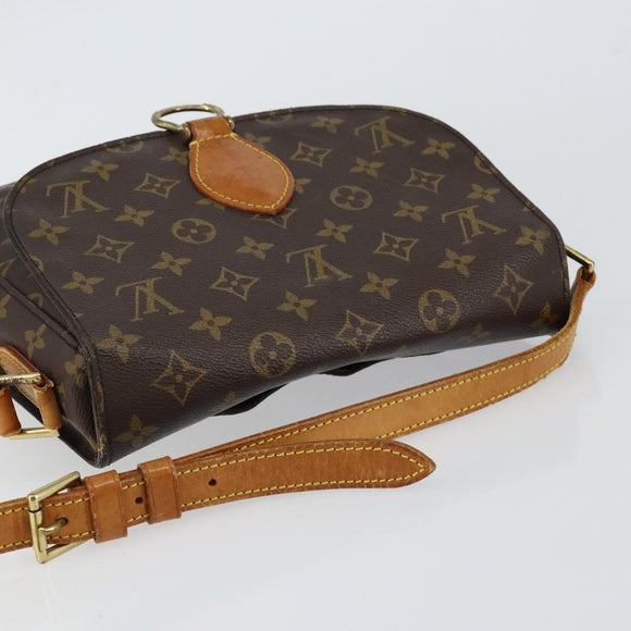 LOUIS VUITTON Monogram Saint Cloud GM Shoulder Bag M51242 LV Auth ep11602