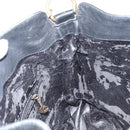 GUCCI Bamboo Hand Bag Leather Black Gold 001 2123 1638 Auth ep11605-18