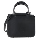 GUCCI Hand Bag Leather 2way Black 000 2058 0308 6 Auth ep11608-3