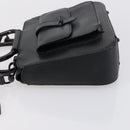 GUCCI Hand Bag Leather 2way Black 000 2058 0308 6 Auth ep11608-5