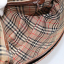 Burberrys Shoulder Bag Leather Gold Brown Auth ep11609-11