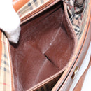 Burberrys Shoulder Bag Leather Gold Brown Auth ep11609-12