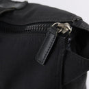 FENDI Tote Bag Nylon Black Silver Auth ep11611-10